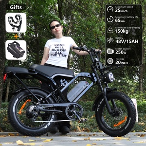 Nuevo Estilo, Venta Caliente, Bicicleta Eléctrica VOMO X80PRO Fatbike, Neumático Grueso de 20 Pulgadas, Bicicleta Eléctrica de Montaña, Bicicleta Eléctrica Urbana X80 X80pro, Nuevo Estilo - Product Image 2