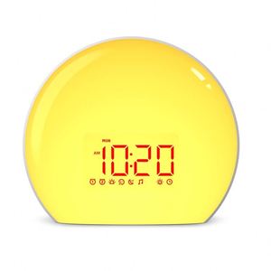 Reloj Despertador con Luz Nocturna de 12 Colores que Simula el Amanecer con Temporizador para una Vida Saludable Inteligente, Venta al Por Mayor - Product Image 1