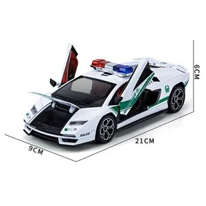 1:24 Diecast Police Cars Models Toy for Kids dropshipping