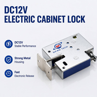 Cerradura Solenoide Eléctrica Mini DC12V Personalizada al por Mayor para Armarios Inteligentes y Máquinas Expendedoras