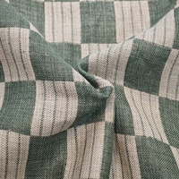 Nouveauté, tissu en lin vintage à carreaux, poids 248 g/m², coloré, 100 % lin, chemise en lin pour homme