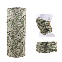 Cache-cou tubulaire multifonctionnel en microfibre de polyester, sans couture, pour la chasse, le cyclisme, la course à pied, les sports, toutes saisons, économique