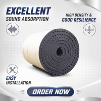 Panneau acoustique en mousse PU ondulée Kuliwei, insonorisant, ignifuge, pour la réduction du bruit dans les salles de musique