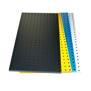 Leke nhà để xe Countertop hiển thị đứng công cụ điện treo tường giá gridwall khung đen <span class=keywords><strong>Pegboard</strong></span> - Product Image 1