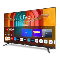 Smart TV Android 14 Versión Global de 32 Pulgadas, 60Hz HD, LED sin Marco, WiFi, HDR10, 4K UHD para Hotel, YouTube