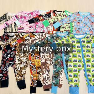 رومبر أطفال من الخيزران بسحاب ثنائي الاتجاه، بودي سوت أطفال مخصص عالي الجودة من الخيزران، من المصنع - Product Image 3