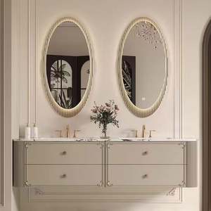 High End Customized Luxury High Gloss Acrylic <b>Bathroom</b> <b>Cabinet</b> Double Sink Large <b>Bathroom</b> <b>Cabinet</b> Wall Mounted <b>Bathroom</b> Vanities - Product Image 4