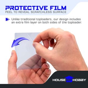 Ensemble de cartes avec manchons Penny Protecteurs de cartes Chargeur supérieur en plastique dur Poke Mon pour cartes à collectionner - Product Image 5