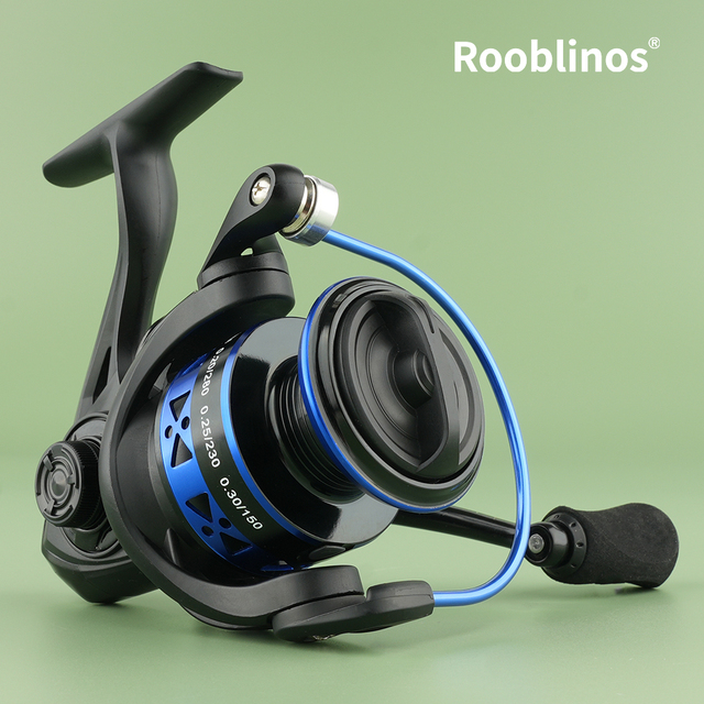 Rooblinos EASTING 5.2:1 Left-handed Spinning Reel  Suitable for Fishing in Rivers and Lakes 800-7000 Series