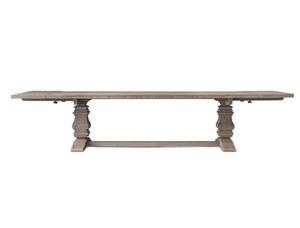 โต๊ะรับประทานอาหารแบบยืดได้ทรงสี่เหลี่ยมผืนผ้าทำจากไม้ช่วยกอบกู้ปรับแต่งได้สไตล์ประเทศฝรั่งเศส - Product Image 2