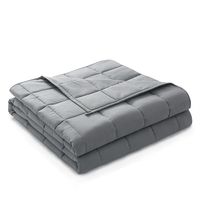 Couverture lestée personnalisable toutes saisons avec perles de verre matelassées pour adultes et enfants