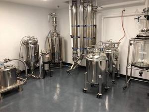 Solution clé en main, évaporateur à film tombant en acier inoxydable 304, 200 L/h, certifié ASME, alimenté à l'huile - Product Image 3
