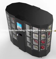 Distributeur Automatique de Fleurs Kiosque Intelligent Automatisé Écran Tactile Armoire de Conservation Fraîcheur Blanc/Noir 3G/Wi-Fi/4G Vente Directe Usine