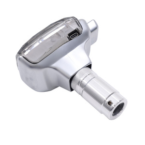 Crystal Gear <b>Shift</b> <b>Knob</b> For Hyundai Kia Automatic Cars Silver Aluminum Alloy Rustproof Part QZXN M18 A - Product Image 1