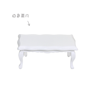 1/6 1/12 Puppenhaus Simulation Miniatur Mini Kleiner Couch tisch Modell Dekor - Product Image 6
