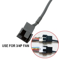 Câble adaptateur d'alimentation pour ventilateur de PC USB 5V vers 12V, élévateur de tension 3 broches et 4 broches