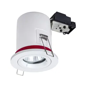Fire Rated Downlighting Cut Off 83mm Led Downlight GU10 Commercial Lighting For Hotel