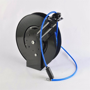 الحائط التلقائي اقتصادية المياه المحمولة خرطوم حديقة بكرة غطاء النفط خرطوم هواء بكرات - Product Image 2