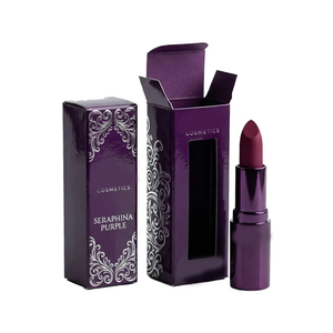 Foldable Lipstick Box With Tuck Flap Closure Smooth Coating And Custom Printed Branding For Cosmetic Product Lines - Product Image 1