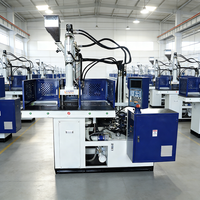Máquina de Moldeo por Inyección Vertical de Alta Calidad, 45 Toneladas, Segura y Confiable - Venta Directa de Fabricante Chino, Motor PLC, ABS, PP, PC