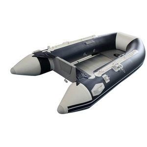 Bote Inflable de PVC Reforzado con Fondo Rígido de Aluminio <span class=keywords><strong>para</strong></span> 6 Personas, Balsa de Rescate - Product Image 1