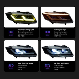Spécifiquement pour les modèles <span class=keywords><strong>BMW</strong></span> Série 3 E90 05-12, comprend les feux de jour à LED à double lentille et les phares avant de la Série 3 - Product Image 4