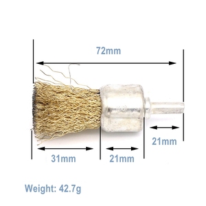 <span class=keywords><strong>Dremel</strong></span> outil rotatif <span class=keywords><strong>brosse</strong></span> de polissage avec arbre <span class=keywords><strong>brosse</strong></span> de Copa de alambre pour le polissage et l'élimination de la rouille - Product Image 4