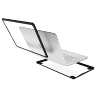 Étui pour ordinateur portable MacBook Neo, fin, léger, durable, brillant, en PC+TPU, transparent comme du cristal, protection précise, portable