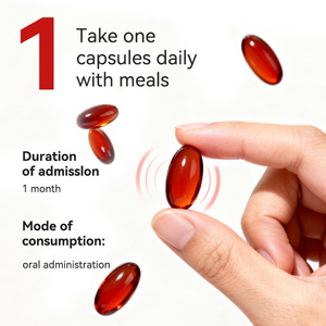 Hoogwaardige natuurlijke huidverlichtende Astaxanthine + Co-enzym <span class=keywords><strong>Q10</strong></span> antioxidant softgel <span class=keywords><strong>capsules</strong></span>, 60 stuks - Product Image 2