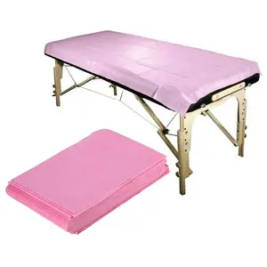 Großhandel PP Vliesstoff Einweg Bettlaken Massage Bettlaken Einweg wasserdichte Bettlaken für Salon oder Krankenhaus
