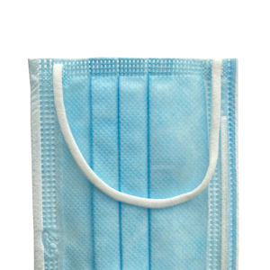 3 capas Earloop Factory Wholesale 510K Listed Nonwoven Level 2 Blue CE TYPE IIR Máscara quirúrgica desechable de protección médica - Product Image 2
