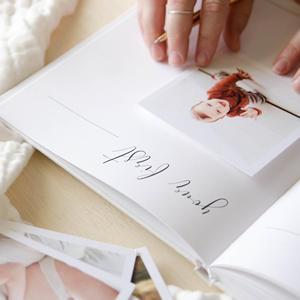 <span class=keywords><strong>Livre</strong></span> de souvenirs personnalisé gris pour bébé, journal de la première année de la vie, <span class=keywords><strong>livre</strong></span> de suivi des cinq premières années, cadeau de naissance, unisexe, couverture rigide en lin - Product Image 3
