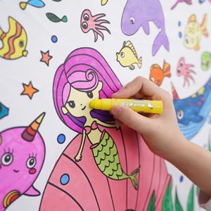 Çocuklar için Tam Özelleştirilebilir Eğitici Oyuncaklar Çocuk Boyama Çizim Boyama Kağıdı Rulosu Çocuk Çizim Duvar Kağıdı Rulosu - Product Image 2