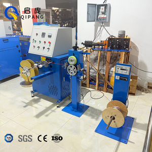 Qipang High Speed Wooden Spool XLPE Cable Copper Wire Rewinding <strong>Machine</strong> Single Coiler Galvanized <strong>Coiling</strong> Take Up <strong>Machine</strong> - Product Image 5