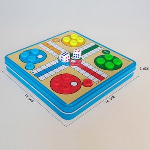 <span class=keywords><strong>Juego</strong></span> de Mesa Magnético <span class=keywords><strong>Ludo</strong></span> de Alta Calidad con Caja de Hojalata - Product Image 4