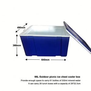 Wholesale 66L Outdoor Picnic Fishing <b>Cooler</b> <b>Box</b> Stronger Sealing Waterproof & Leakproof Portable <b>Cooler</b> <b>Box</b> - Product Image 3