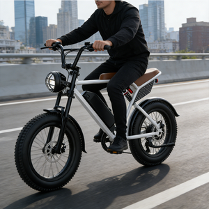 Vélo électrique tout-terrain haute vitesse 48V 18Ah au lithium, pneus larges, freins à disque hydrauliques, pour trajets urbains et sportifs – Stock entrepôt US - Product Image 6