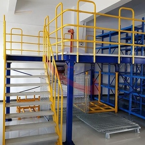 Plataforma de Entrepiso, Estantería Metálica de Alta Resistencia para Almacenamiento Industrial, Sistema de Estanterías para Pisos Industriales - Product Image 2