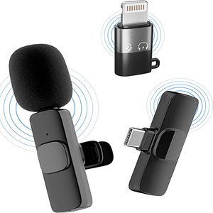 Cho <span class=keywords><strong>iPhone</strong></span>/iOS/Android Plug and Play Micro không dây đồng bộ ghi âm, phát trực tiếp, Youtube, tiktok, Facebook - Product Image 3