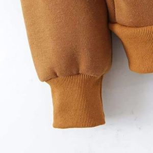 Fabrication sur mesure, vente en gros, pull de haute qualité, veste enduite à glissière à manches longues, sweat à capuche surdimensionné à épaules tombantes et à cordon de serrage - Product Image 6