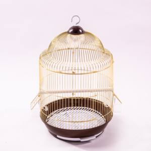 Volière extérieure avec toit et mangeoire, idéale pour plusieurs oiseaux et environnements de reproduction naturelle - Product Image 1