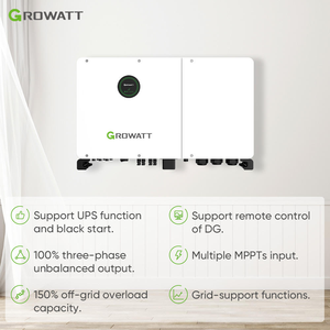 ग्रिड 30 kw 40 kw 50 kw हाइब्रिड उच्च आवृत्ति सौर इन्वर्टर - Product Image 2
