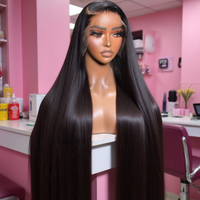 Perruques brutes alignées sur les cuticules, avec dentelle frontale HD 13x4 et 13x6, vente en gros, fournisseur de perruques en cheveux humains pour femmes noires