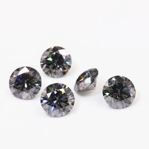 Moissanite Rotonda, Forma e Dimensione Personalizzate, Moissanite Grezza <span class=keywords><strong>di</strong></span> Origine Industriale, Colori Completi: Rosso, Blu, Verde, Viola, Nero - Product Image 5