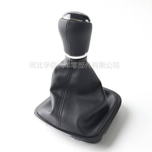 Cache-poussière de levier de vitesses Volkswagen Polo, noir, en plastique PU, 5 ou 6 vitesses, transmission manuelle, pièce de rechange - Product Image 2