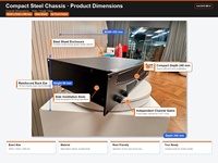 Amplificateur de puissance analogique professionnel de classe AB à double canal