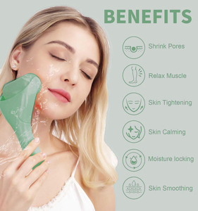 Rouleau à Glace Pratique Cube Lumineux Violet Jade Rouleau de Visage <span class=keywords><strong>Massage</strong></span> Anti-Fuite Cube de Silicone Moule à Glace Rouleau de Glace Facial pour le Visage - Product Image 4