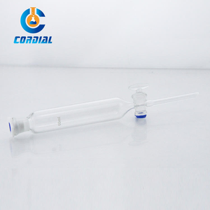 กรวยไล่ระดับกระจกสำหรับห้องปฏิบัติการที่มีคุณภาพ1545กรวยแบบทรงกระบอกและ PTFE - Product Image 2