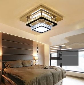 Lampes de lustre en cristal modernes de nouveau style Plafonnier led de forme carrée intelligente pour le salon - Product Image 4