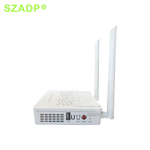Módem Óptico GPON EPON con Doble Antena WiFi ONU 1GE+3FE+VOIP, Equipo <span class=keywords><strong>de</strong></span> Red <span class=keywords><strong>de</strong></span> Banda Ancha <span class=keywords><strong>de</strong></span> Fibra Óptica FTTH - Product Image 2